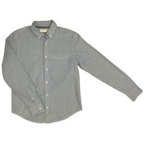 Aeropostale Soft Blue Long Sleeve Button Down Shirt Men's Size S Classic Casual